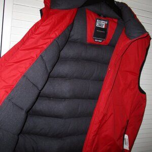 32 Degrees Weatherproof Heat Thick Puffer Red Vest, XL size, Brand New